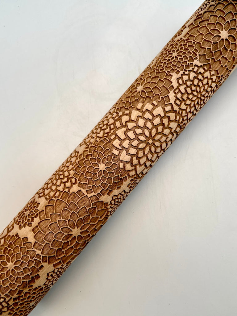 Pompon Patch Textured Rolling Pin