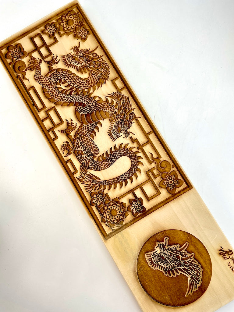 Double Dragon Textured Plank