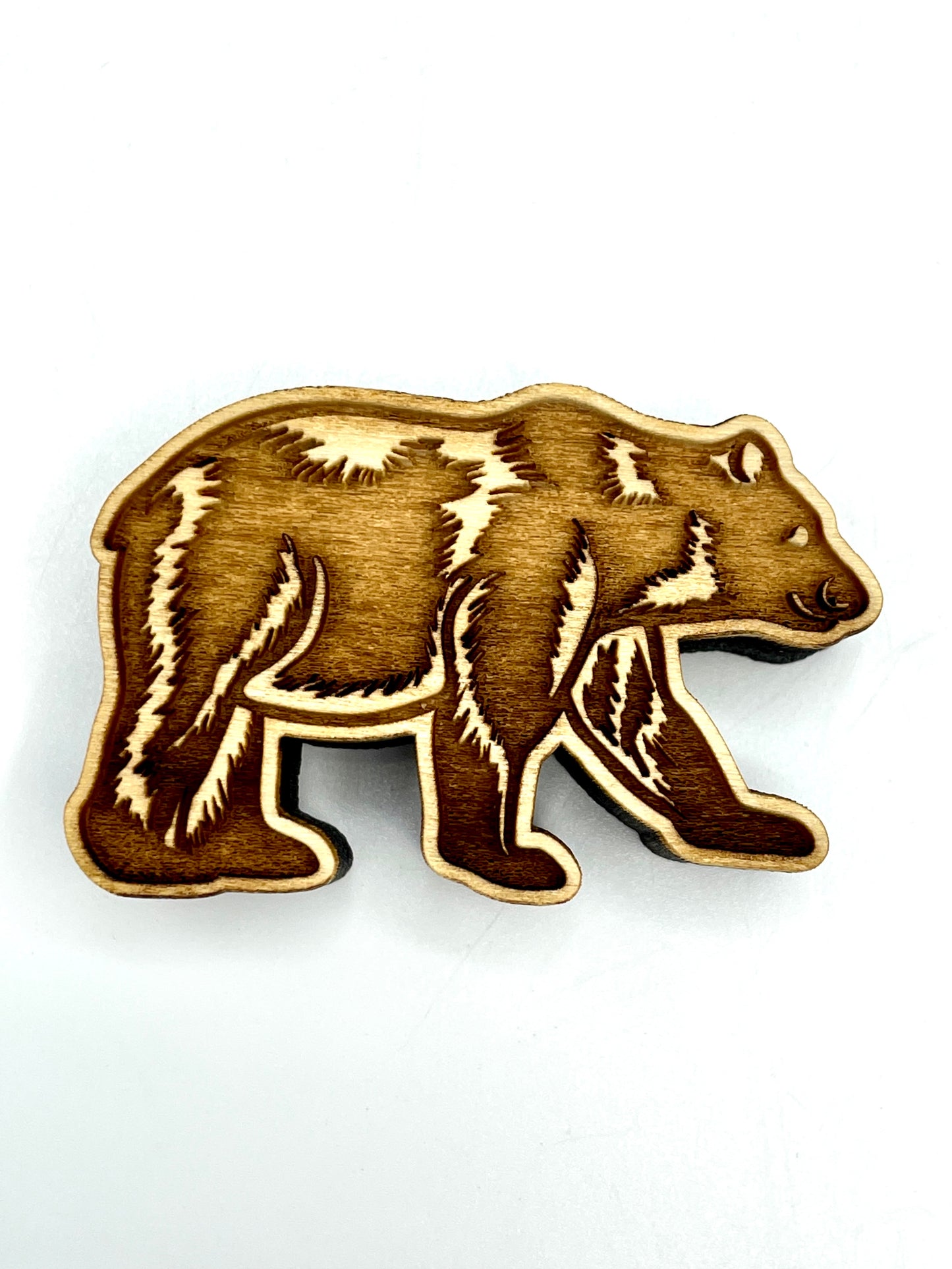Bear (Right Facing) Medium- Stamp