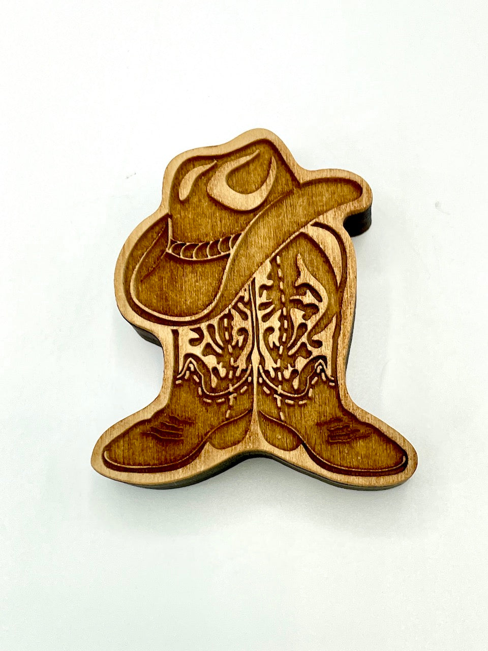 Cowboy Boots and Hat- Stamp