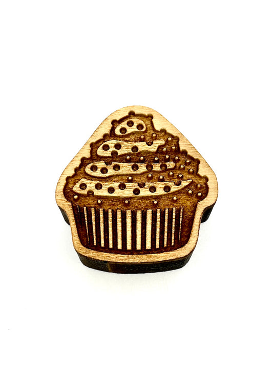 Cupcake with Sprinkles- Stamp