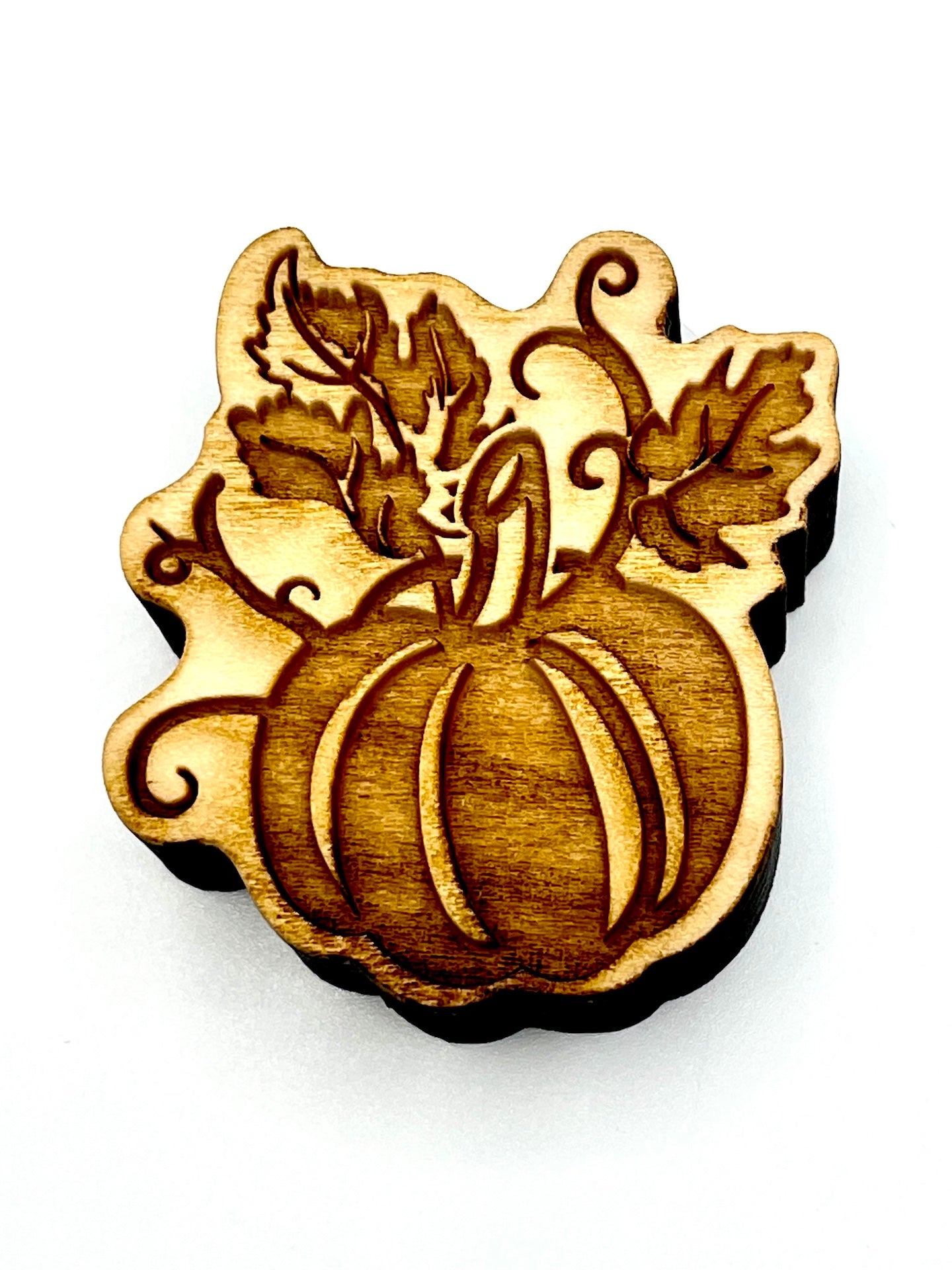 Pumpkin with Vines- Stamp