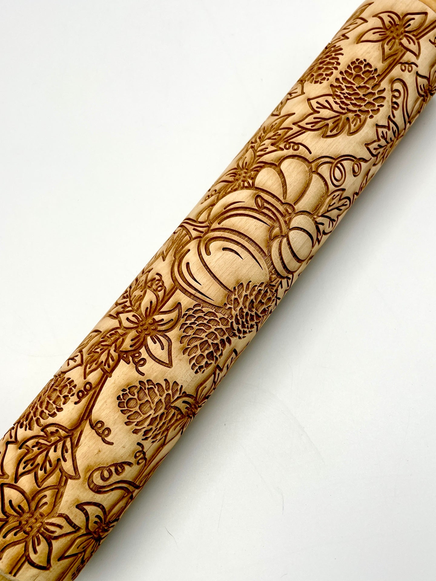 Pumpkins Textured Rolling Pin