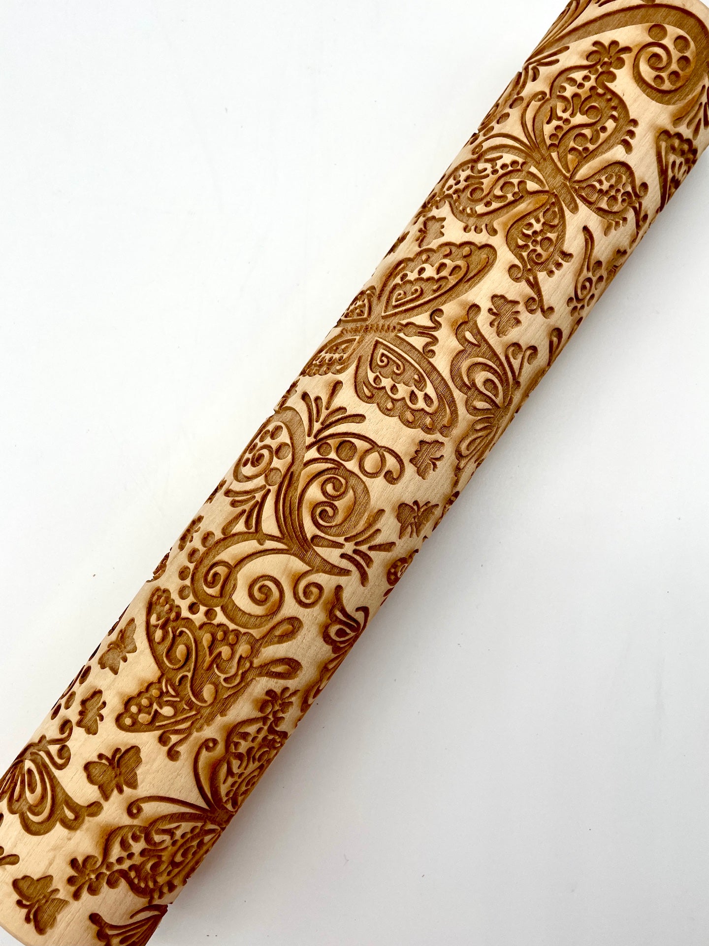 Butterfly Textured Rolling Pin