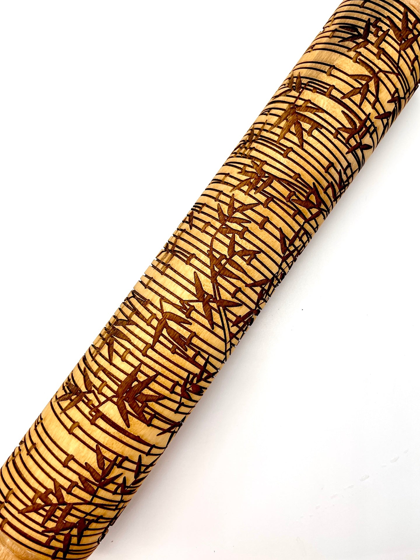 Bamboo Textured Rolling Pin