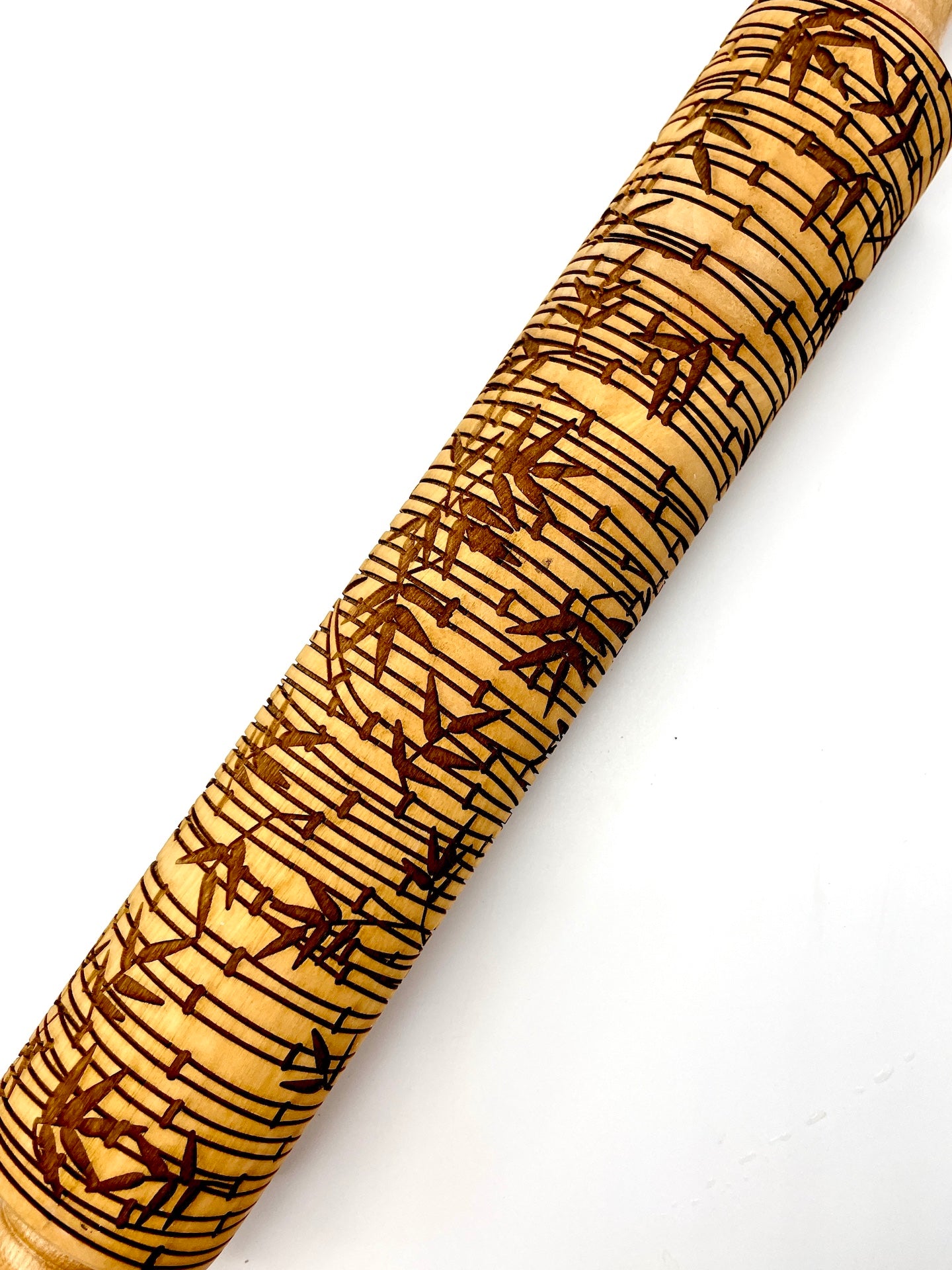 Bamboo Textured Rolling Pin