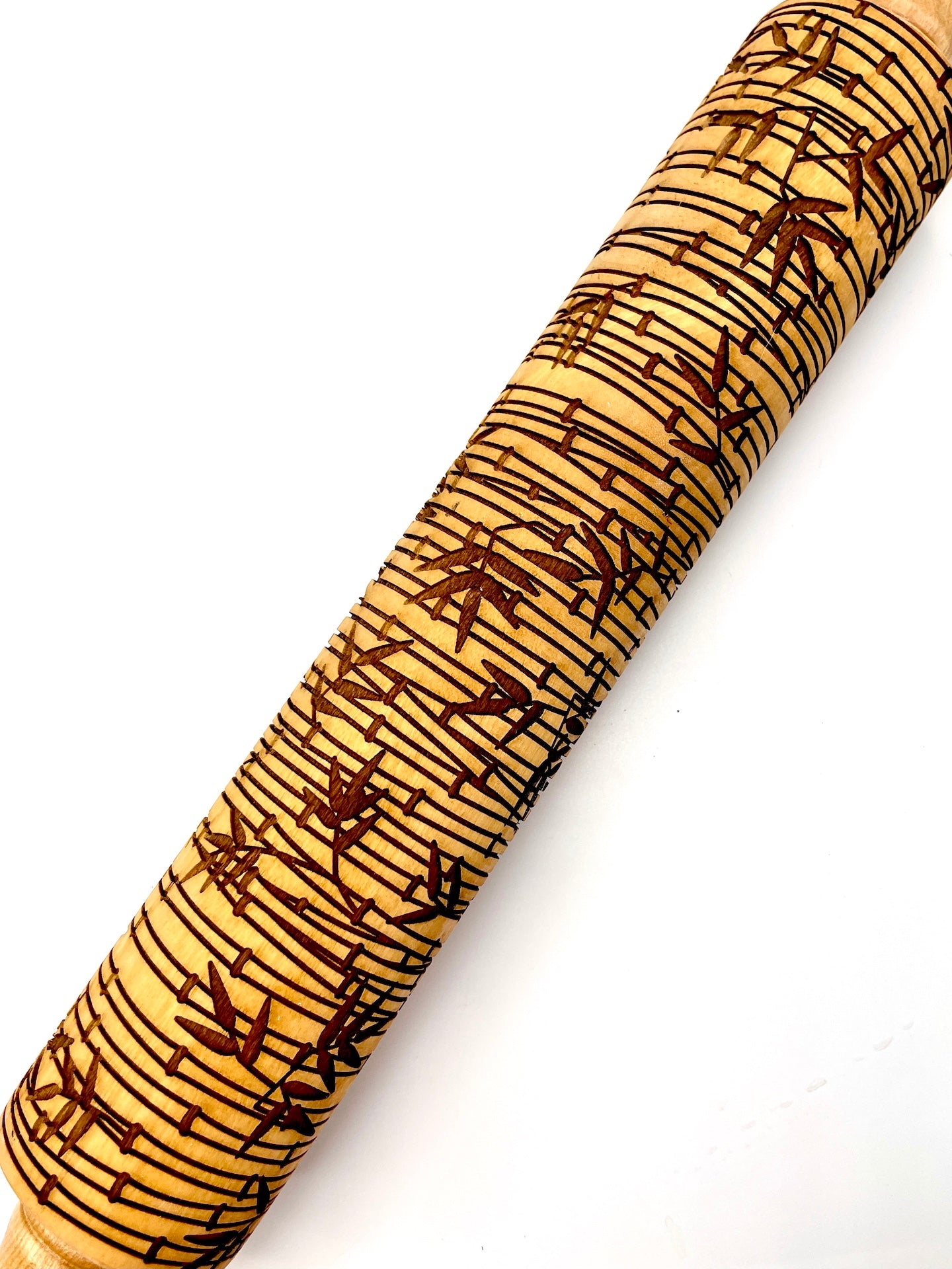 Bamboo Textured Rolling Pin