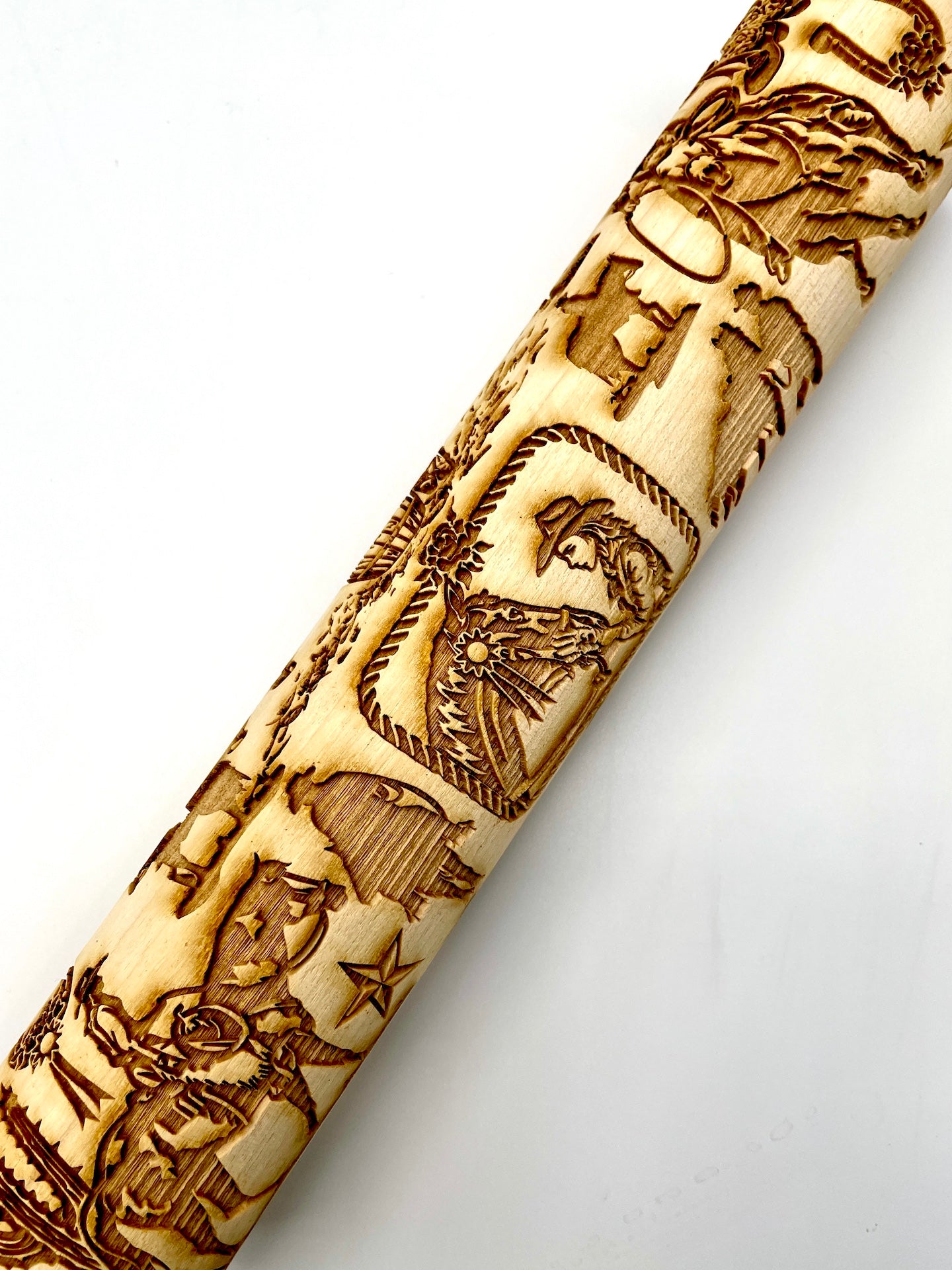 Rodeo Textured Rolling Pin