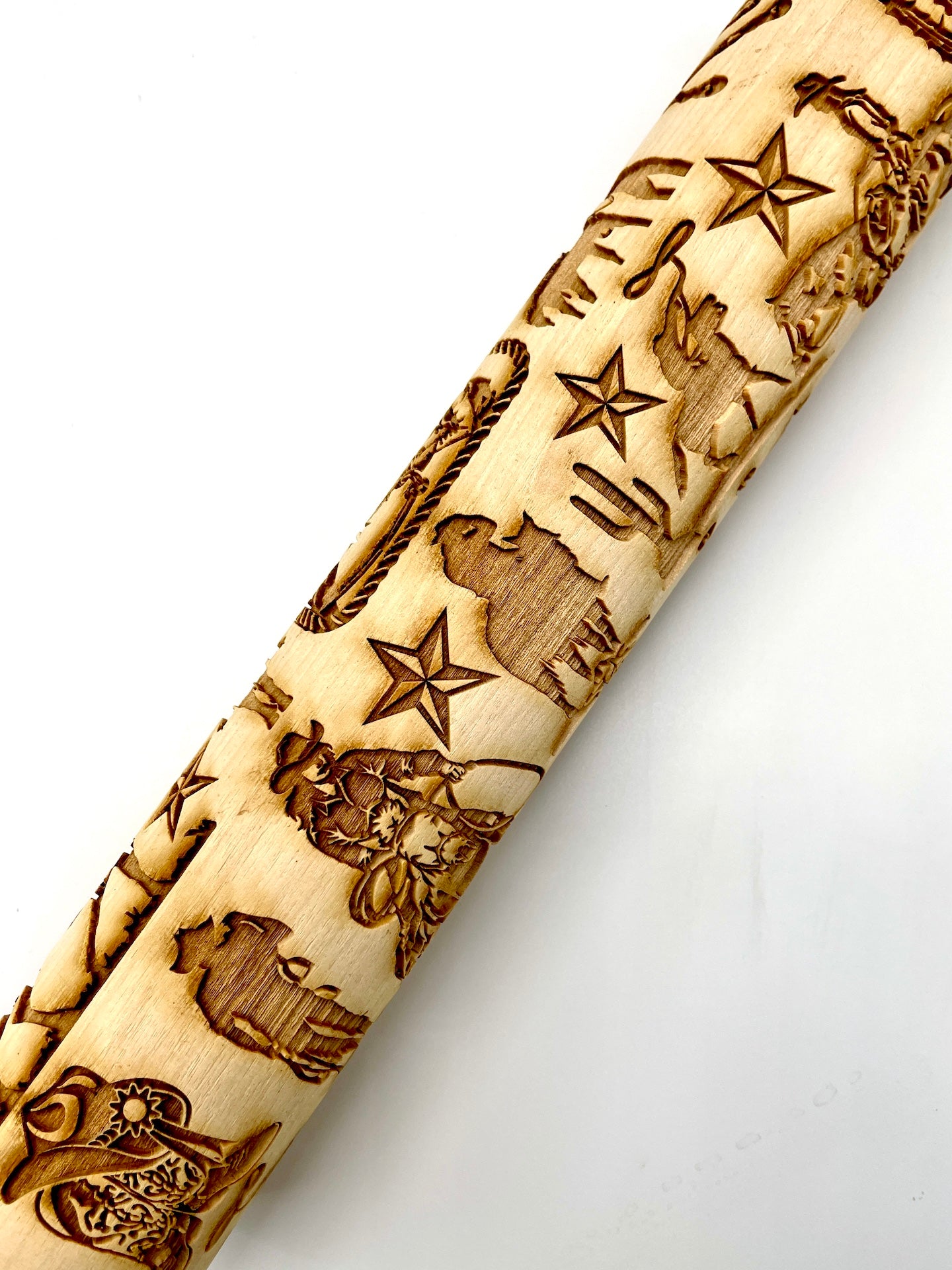 Rodeo Textured Rolling Pin