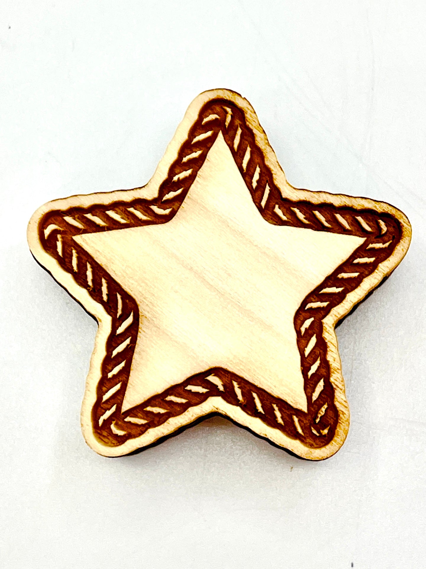 Roped Star- Stamp