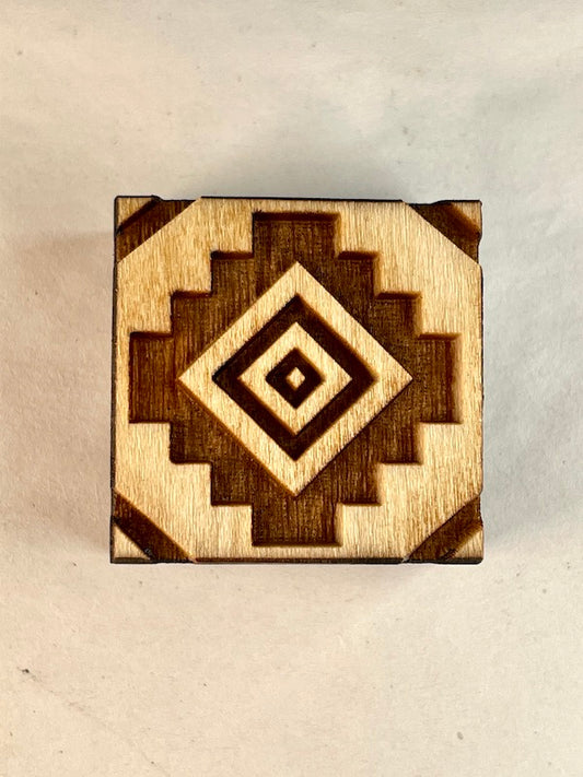 Southwest Collection- Tribal Diamond- Stamp