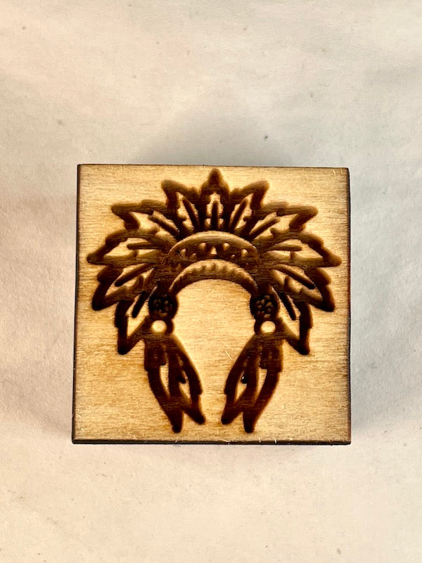 Southwest Collection- Headdress- Stamp
