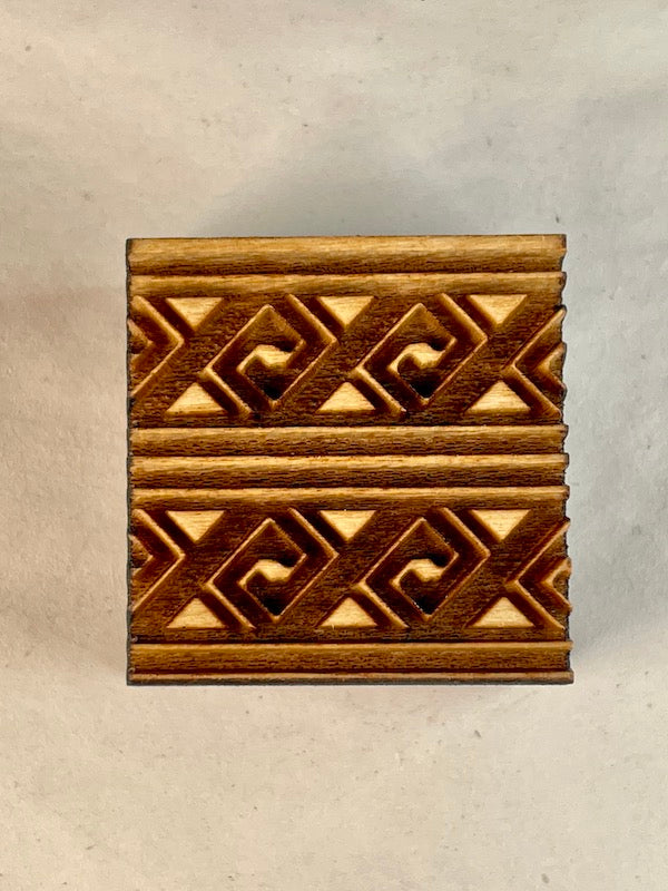 Southwest Collection- Linear Waves- Stamp â Vermont Pottery Works