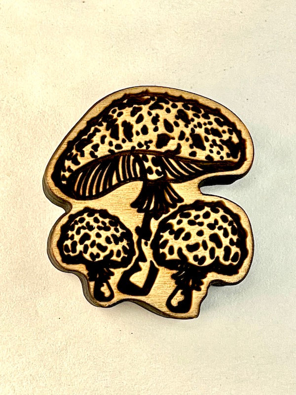 Woodland Mushrooms (Amanite Cluster)- Stamp