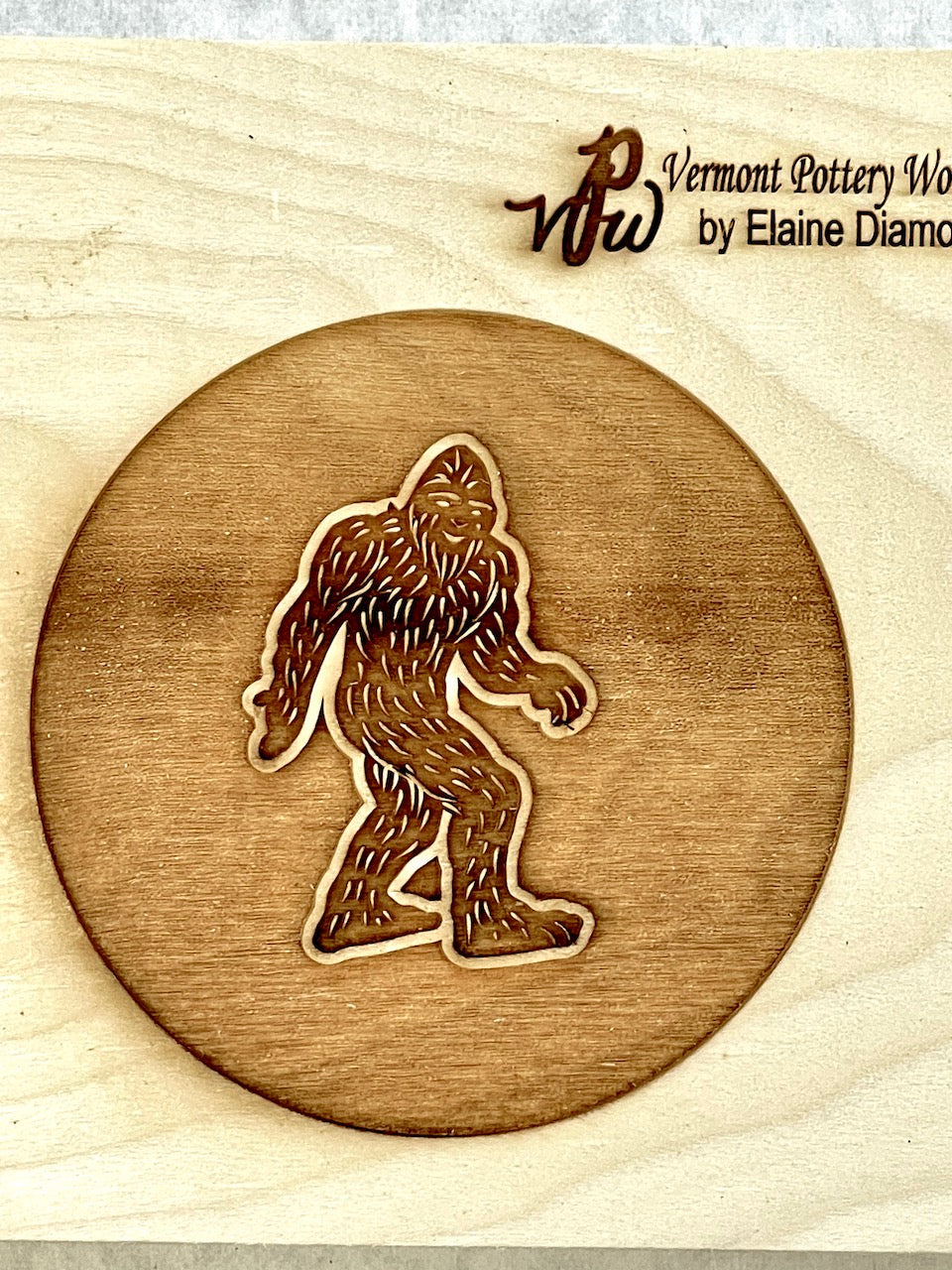 Bigfoot Textured Mug Plank