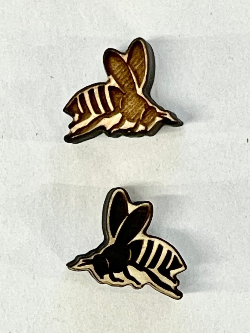 Violet Mini Bees Duo- Stamp Bundle