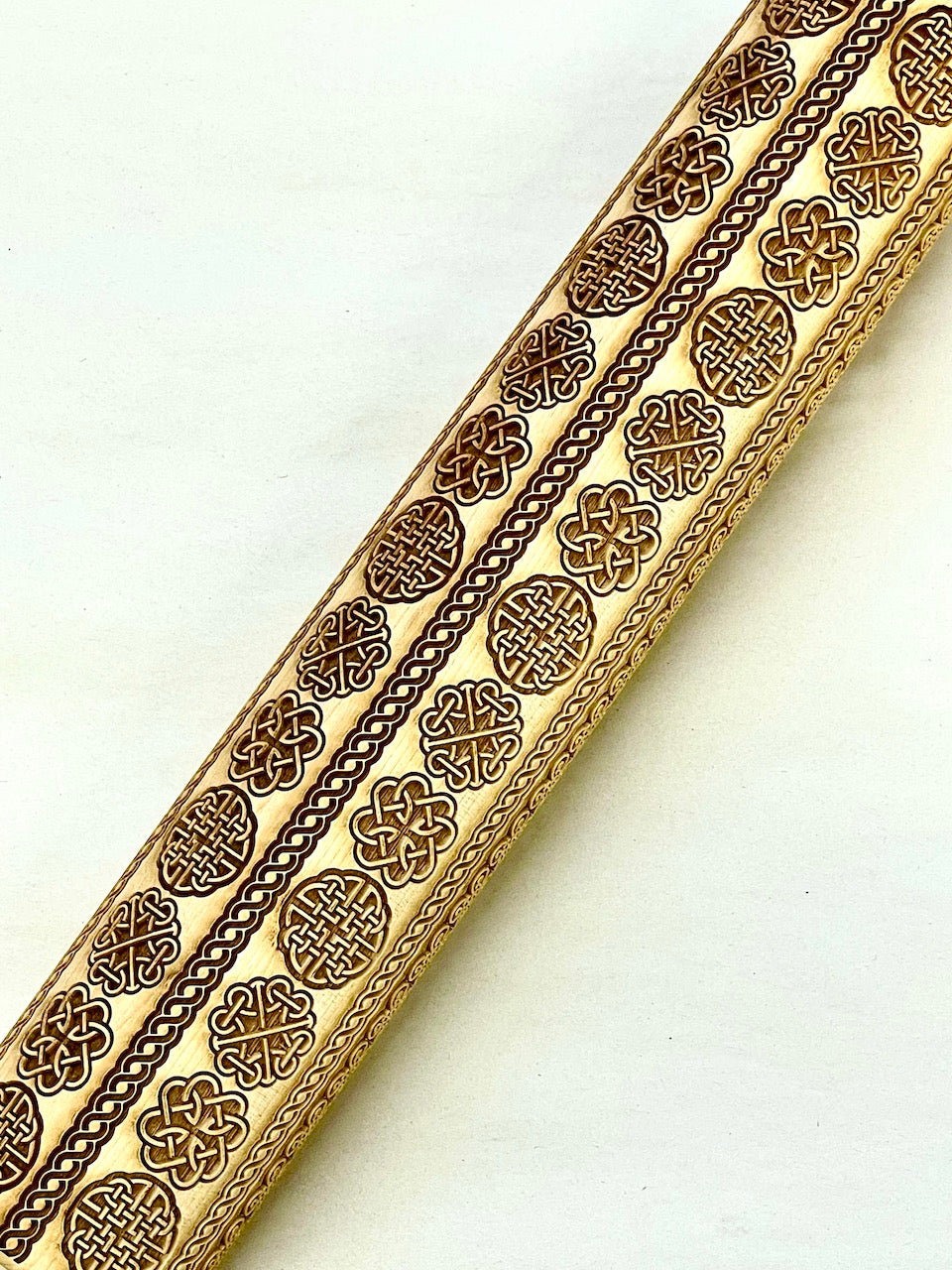 Celtic Knots 12"- Textured Rolling Pin