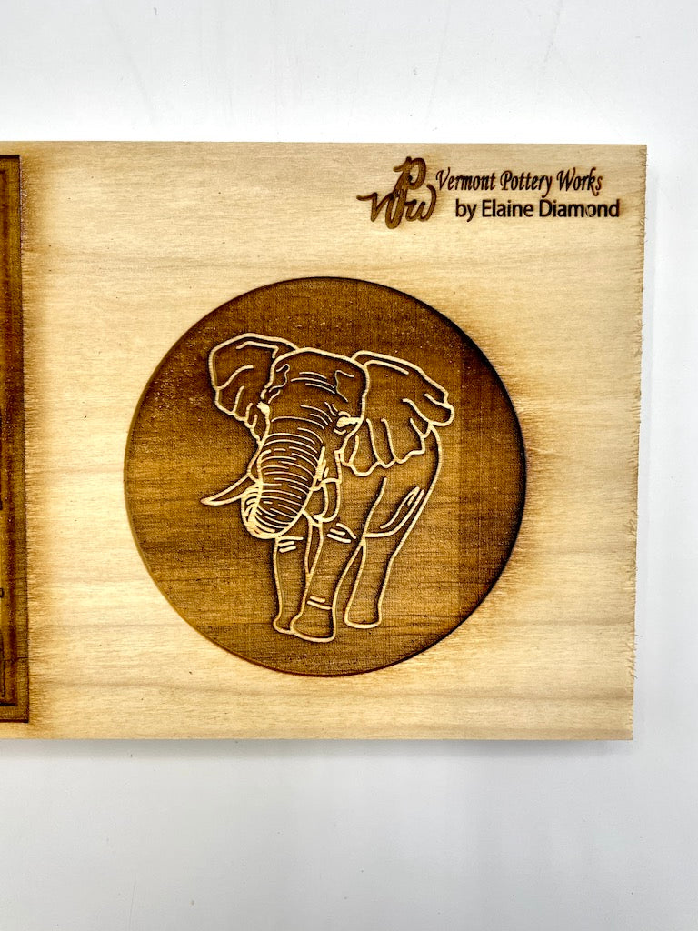 Elephant Textured Plank