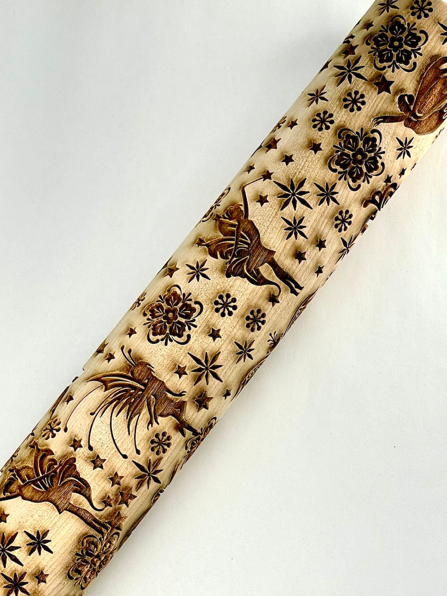 Fairy Textured Rolling Pin