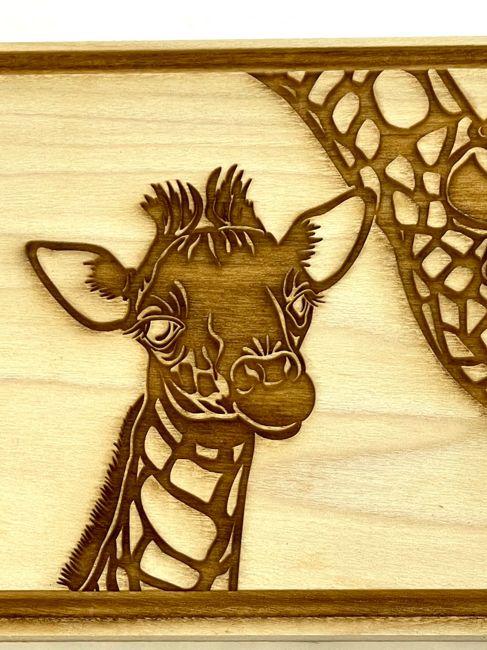 Giraffes Textured Mug Plank