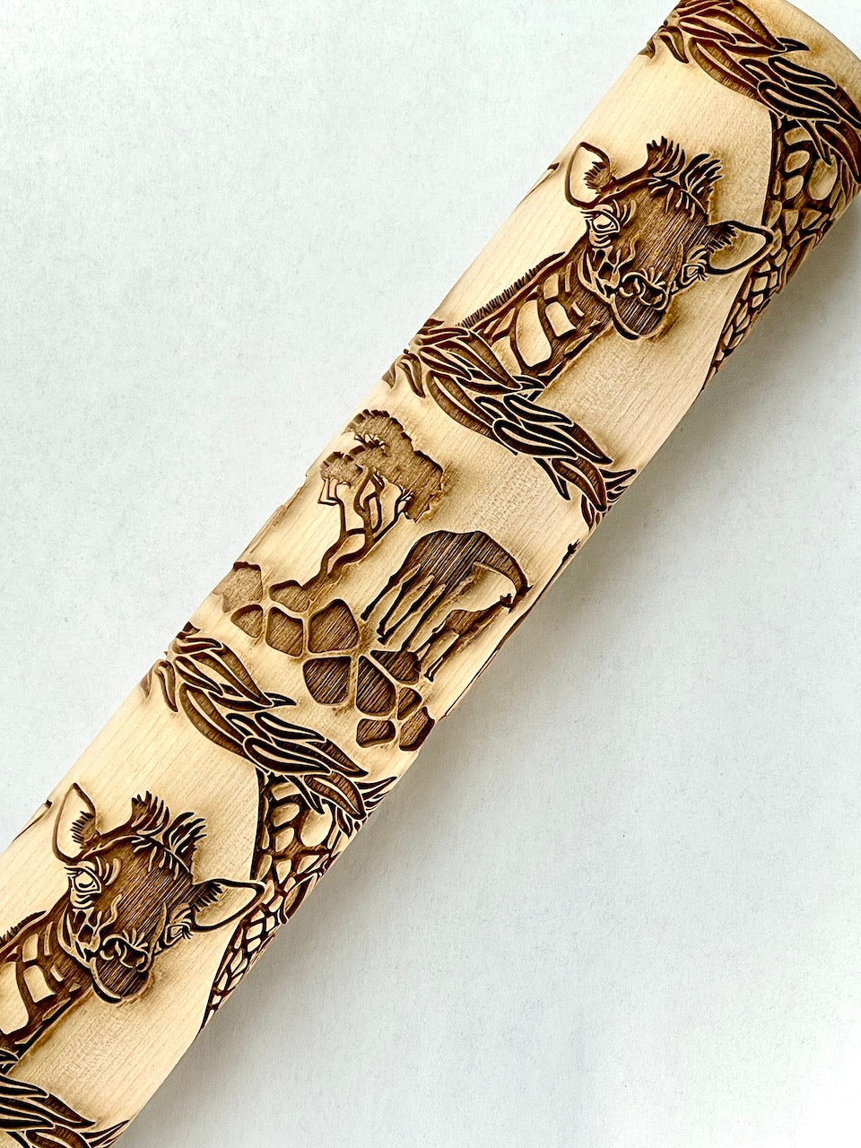 Giraffe- Textured Rolling Pin