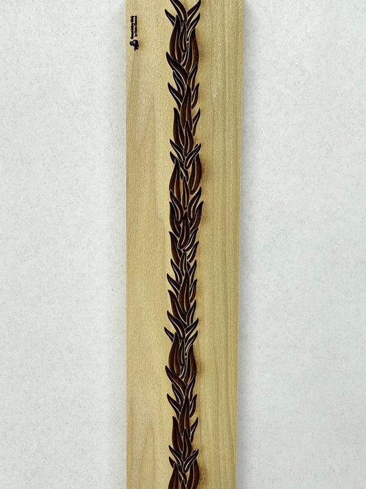 Long Leaves Border Texture