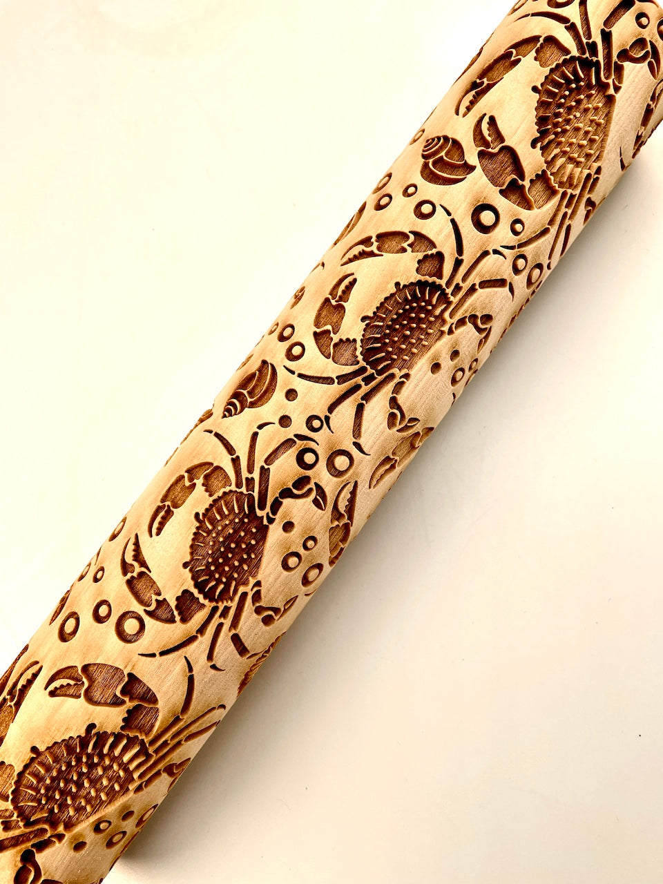 Crabs Textured Rolling Pin