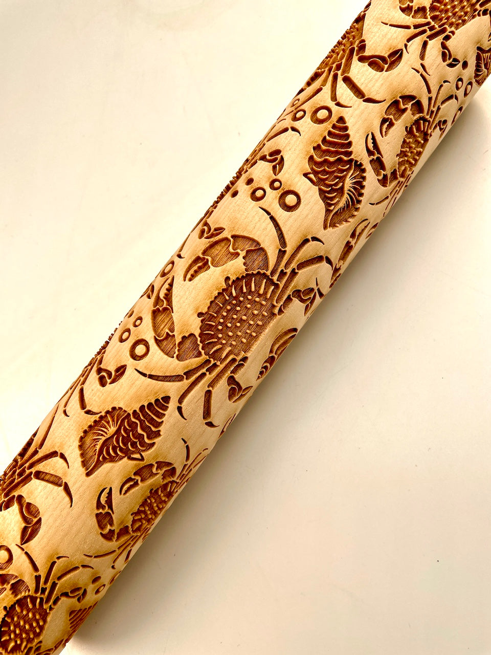 Crabs Textured Rolling Pin