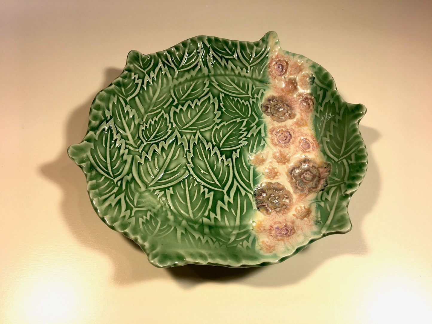 Small Leaf & Flower Dish