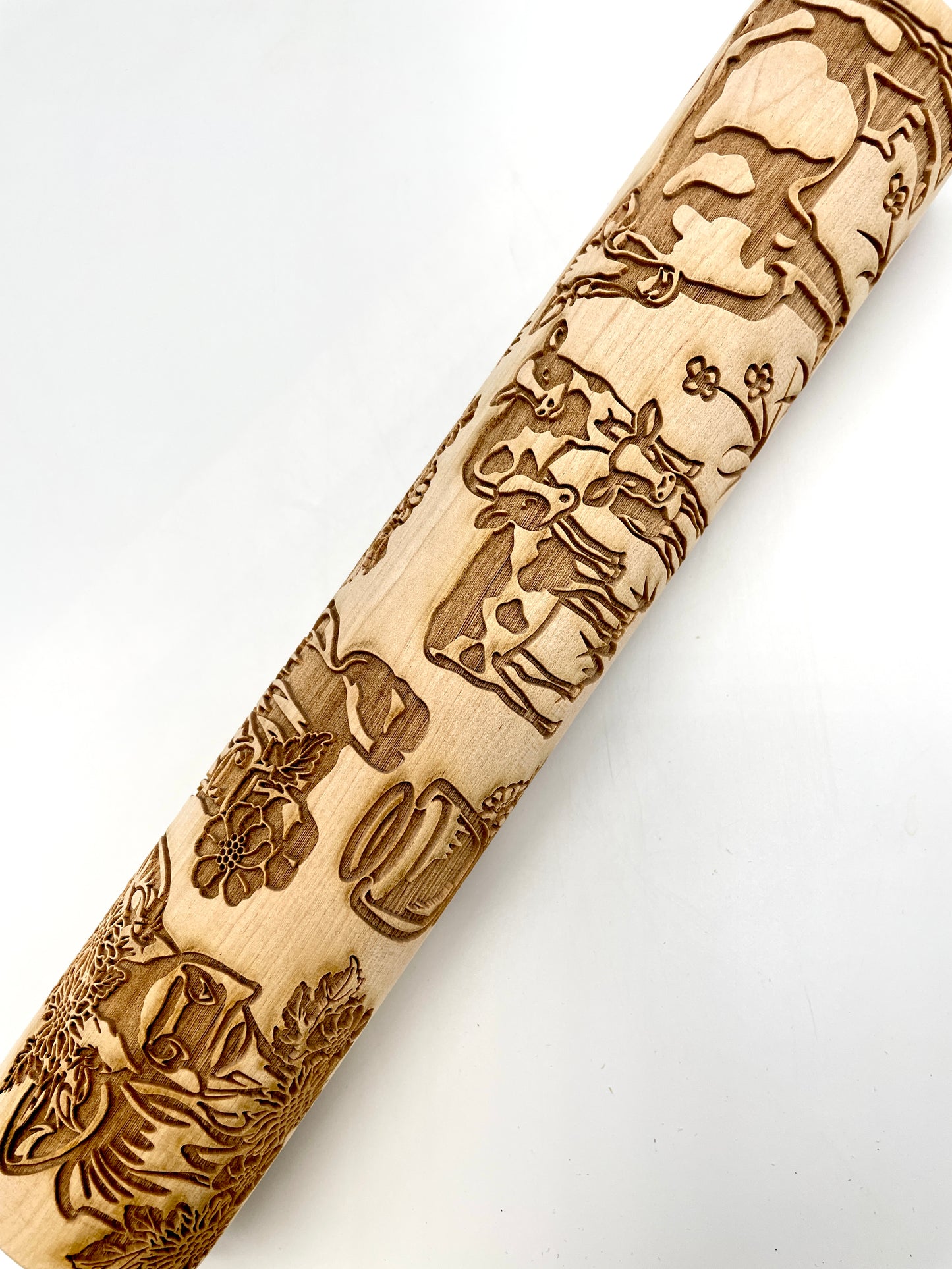 Cows Textured Rolling Pin