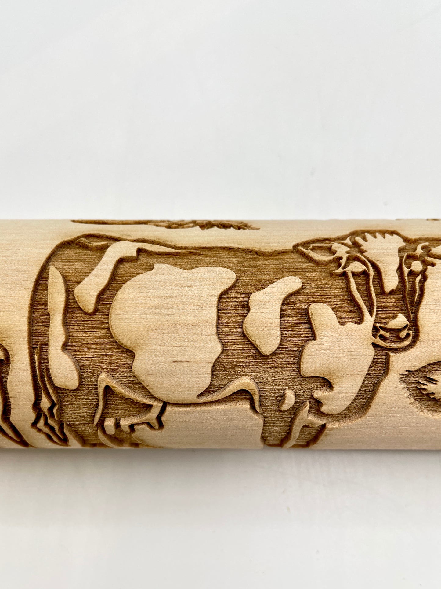 Cows Textured Rolling Pin