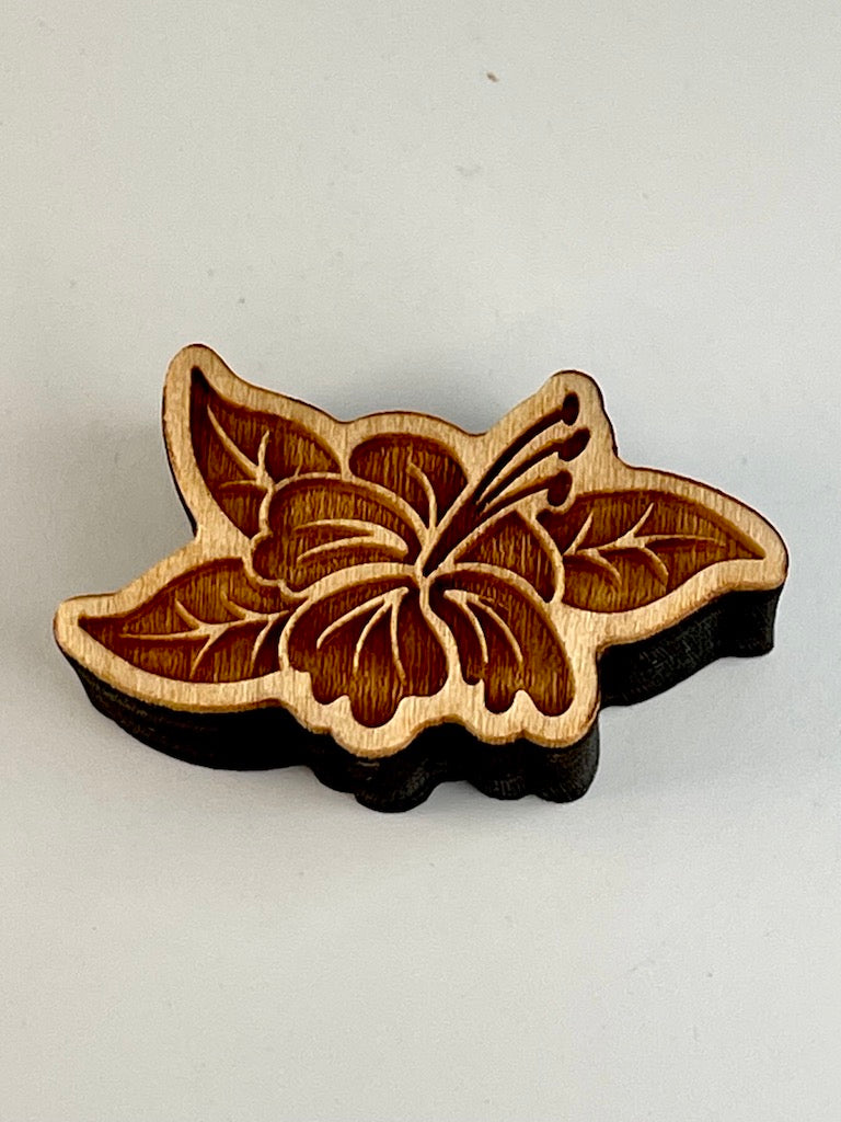 Tropical Flower (Hibiscus)- Stamp