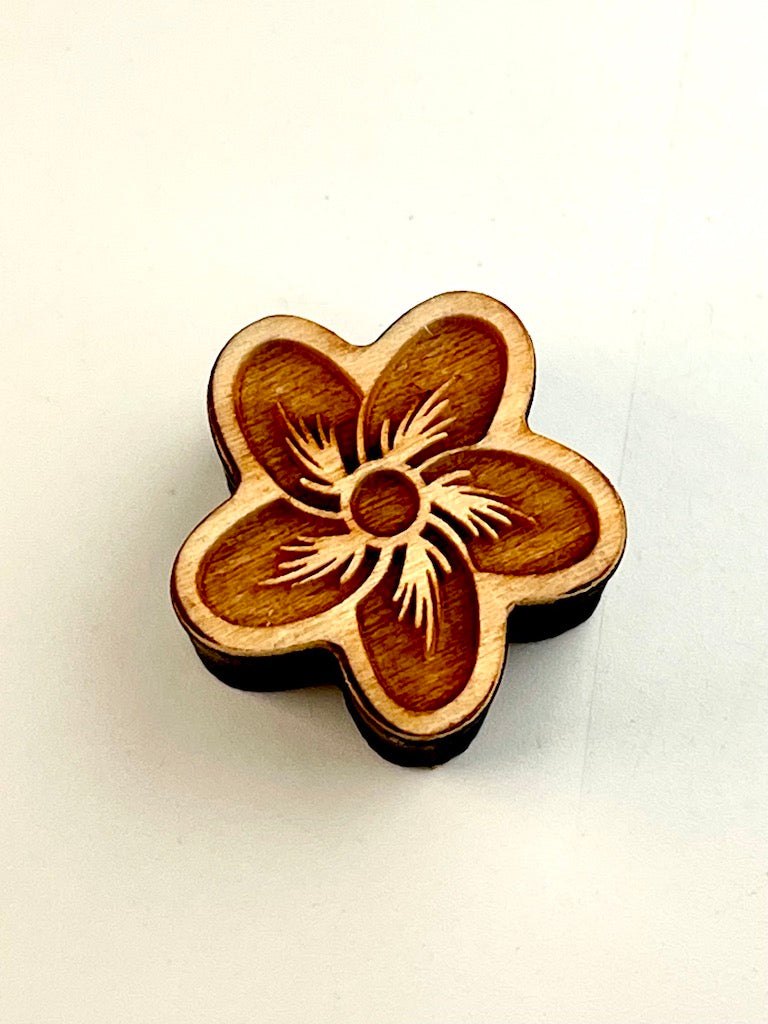 Tropical Flower (Five Petal Lily)- Stamp