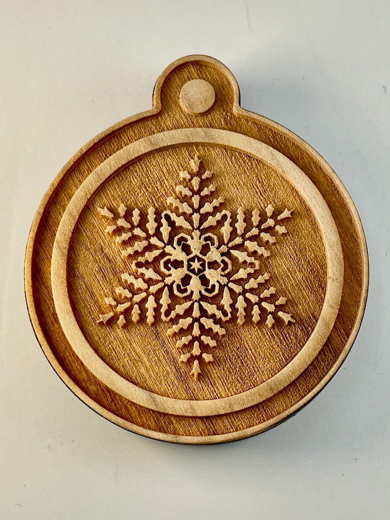 Ornament (Snowflake)- Stamp