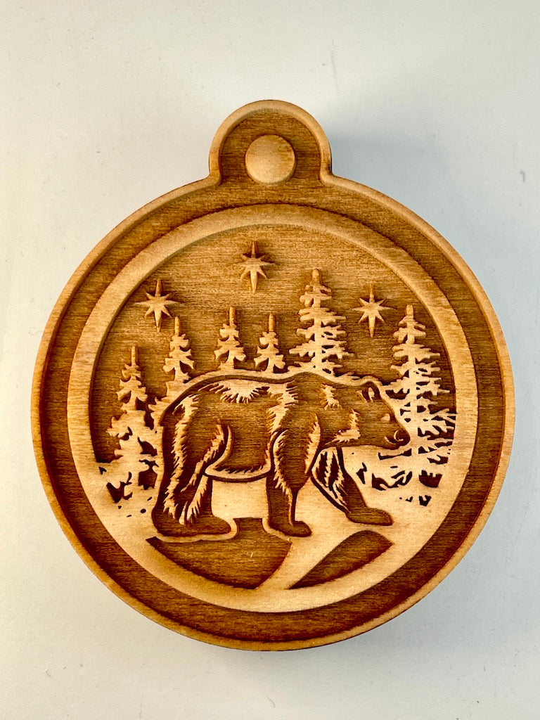 Ornament (Bear)- Stamp