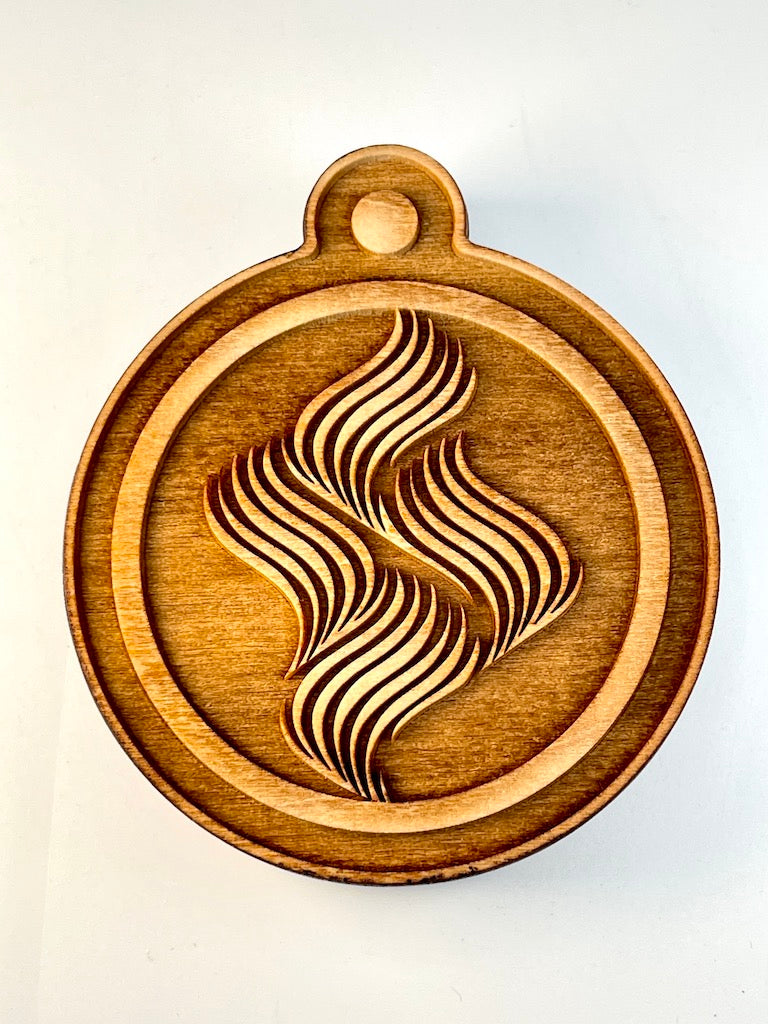 Ornament (Wave)- Stamp