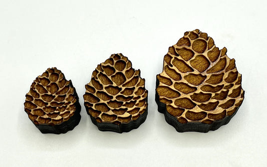 Pinecone (Large)- Stamp