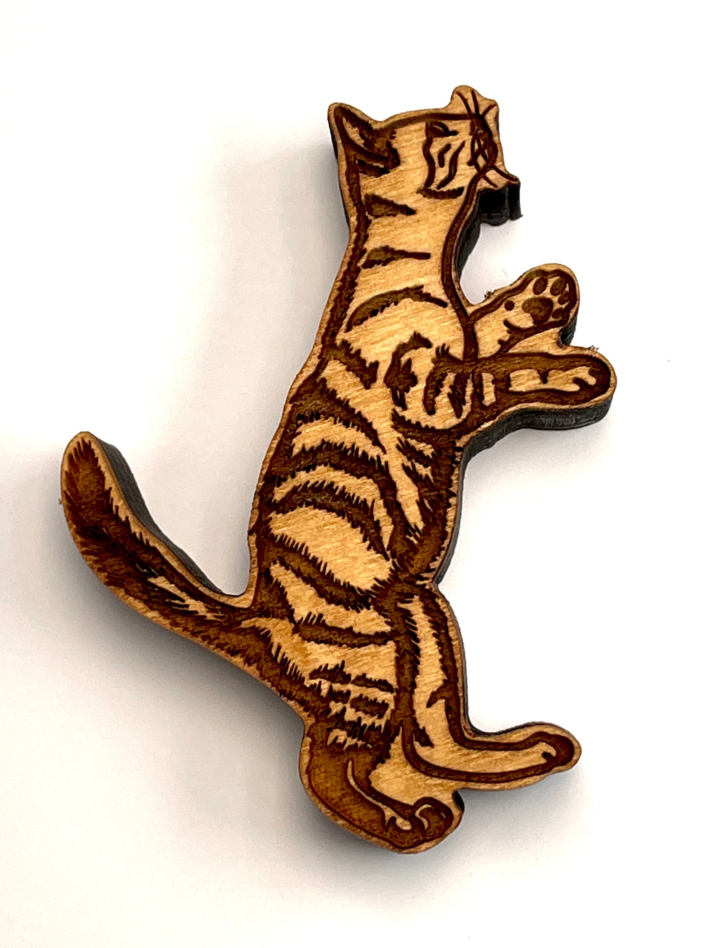 Cat- Tiger (Right Facing)- Stamp