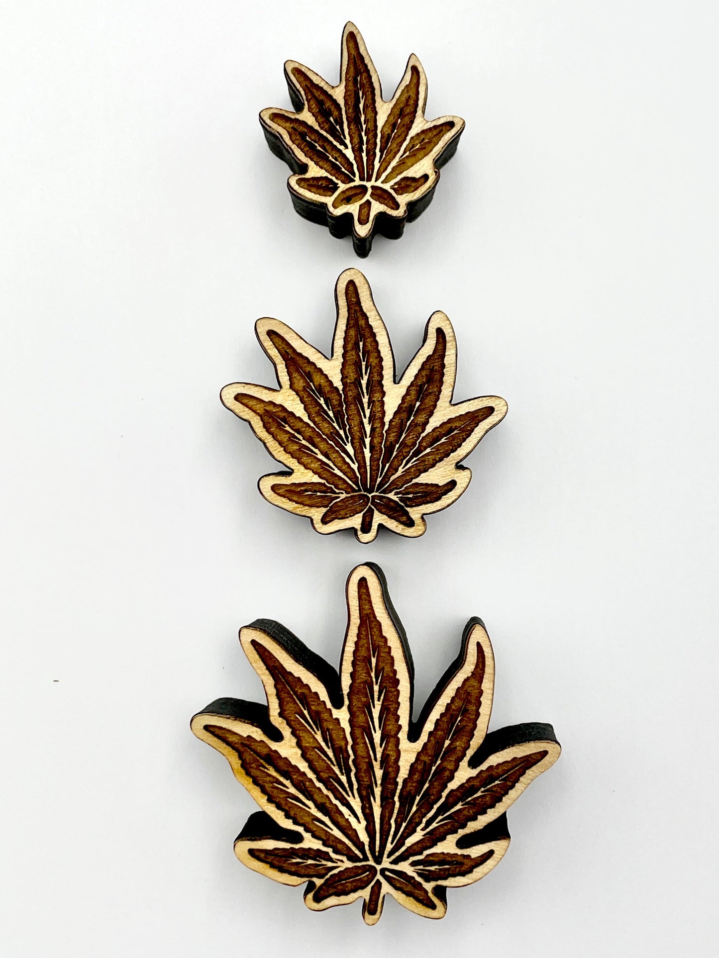 Cannabis Leaves (Medium)- Stamp