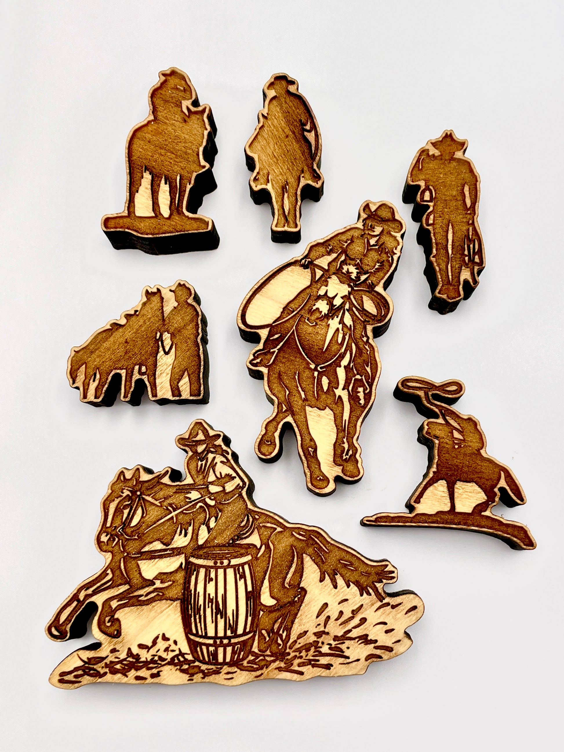 Cowboy Rodeo- Stamp Bundle – Vermont Pottery Works