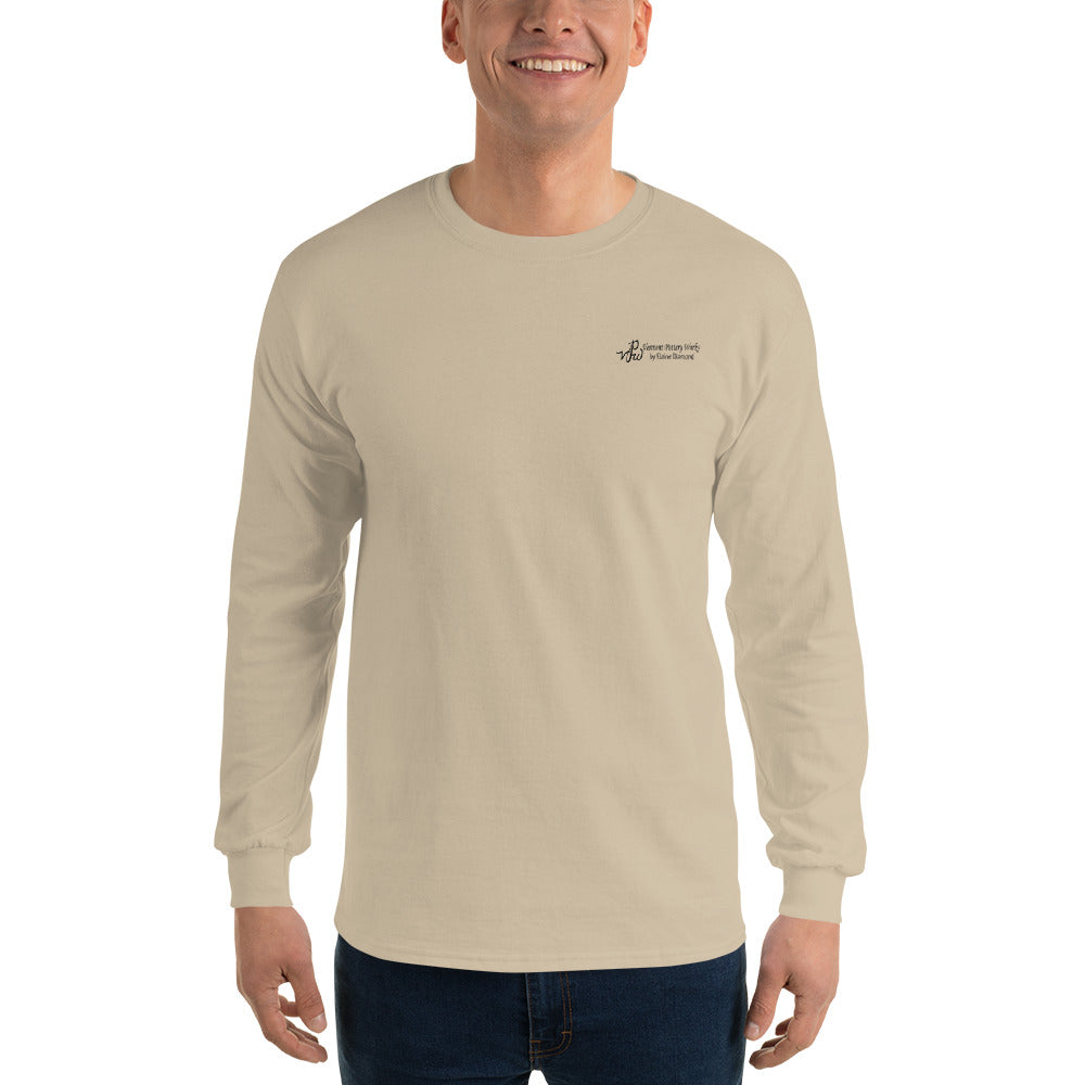 Big Foot Men’s Long Sleeve (Back Design) Shirt