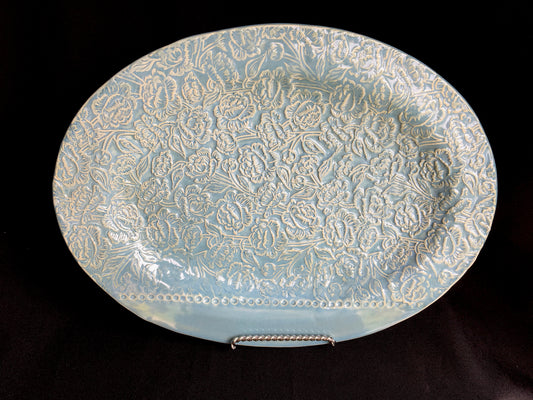 Peonies Platter