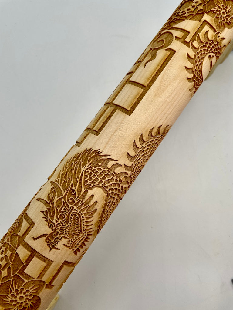 Dragon (single)Textured Rolling Pin