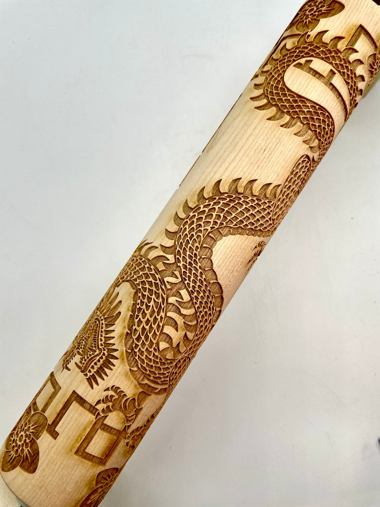 Dragon (single)Textured Rolling Pin