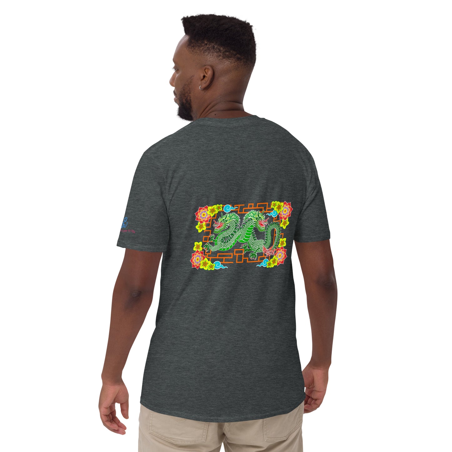 Dragons Short-Sleeve (Back Design) Unisex T-Shirt