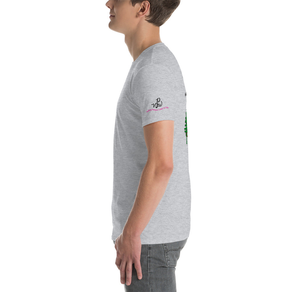 Big Foot (Back Design) Short-Sleeve Unisex T-Shirt