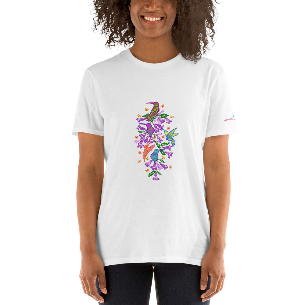 Hummingbirds Short-Sleeve Unisex T-Shirt