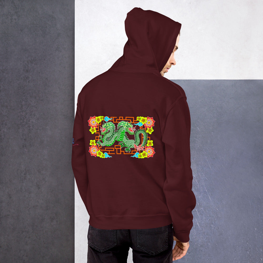 Dragons (Back Design) Unisex Hoodie